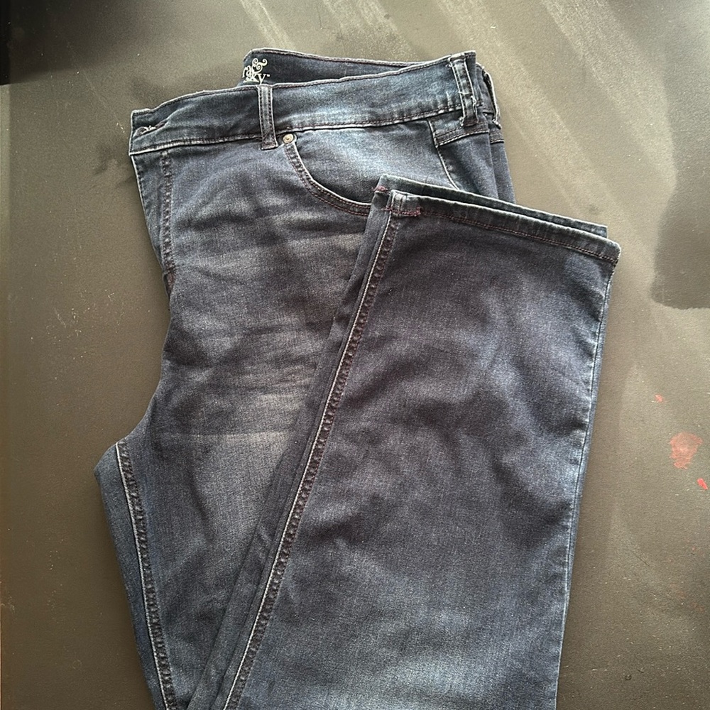 Terra & Sky Straight Leg Jean